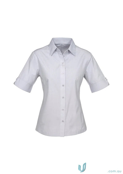Women’s ambassador short sleeve shirt from Biz Collection, classic white women’s shirt