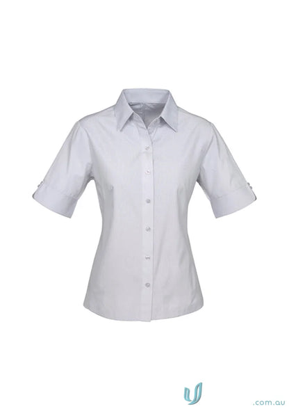 Women’s ambassador short sleeve shirt from Biz Collection, classic white women’s shirt