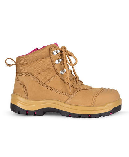 JB's Ladies Atrax Zip Safety Boot with Composite Toe Cap and YKK Zip