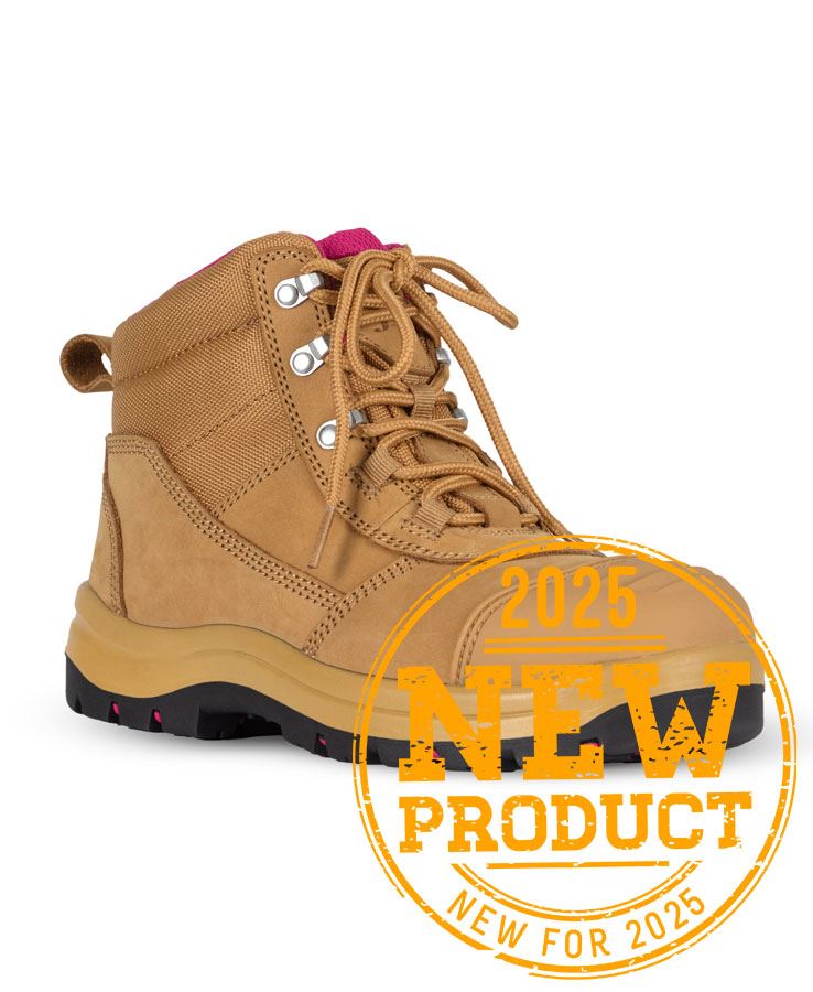 JB's Ladies Atrax Zip Safety Boot with Composite Toe Cap and YKK Zip