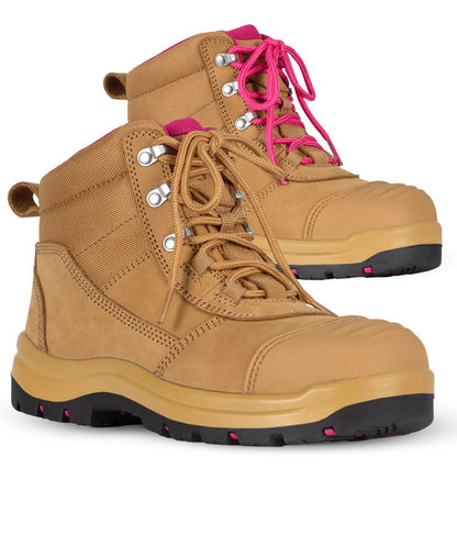 JB's Ladies Atrax Zip Safety Boot with Composite Toe Cap and YKK Zip