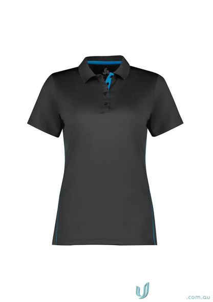 Ladies Balance Polo with biz cool™ technology in black, p200ls women’s polo shirt