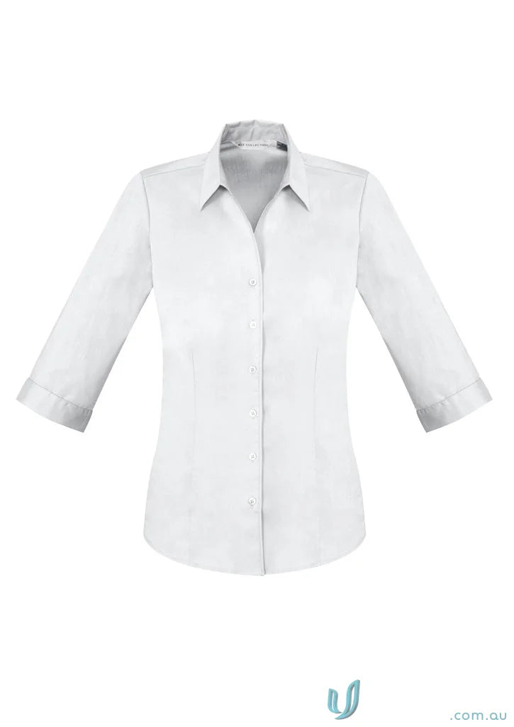 Women’s Monaco shirt with french cuffs and tailored fit, perfect for a classy look