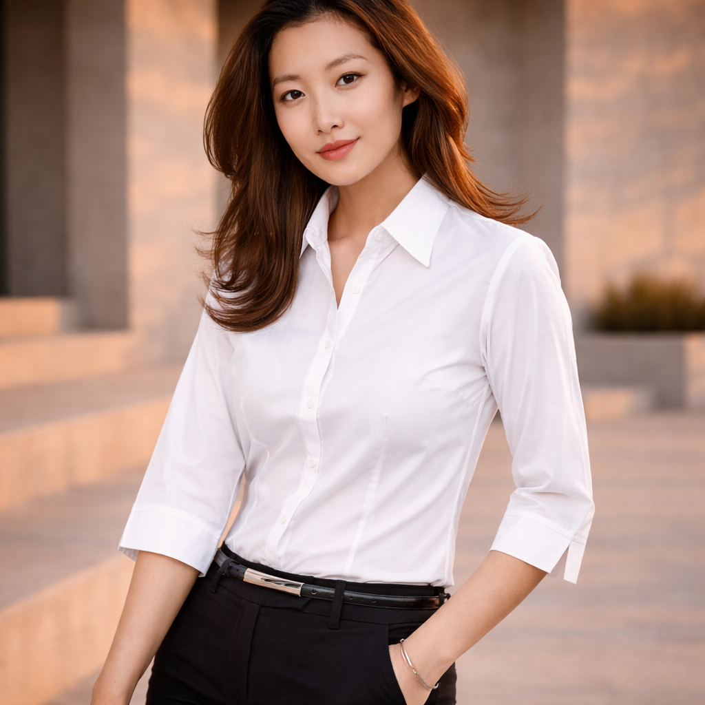 Ladies Core Business 3Q Shirt