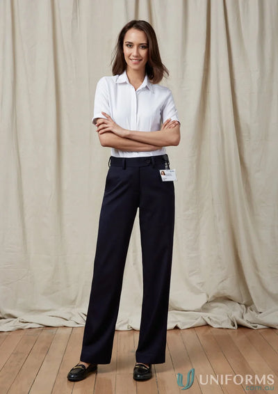 Ladies Detroit Flexi Band Pant in navy blue from the business collection ladies