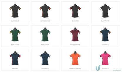 Colorful ladies Eureka polo shirts in 12 styles perfect for your casual look