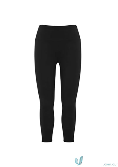 Black cropped leggings from Biz Collection Ladies Flex 3Qtr Leggings collection