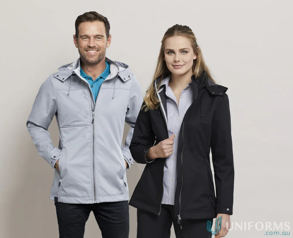 Ladies Horizon Jacket with waterproof stay dry feature and a detachable hood for women