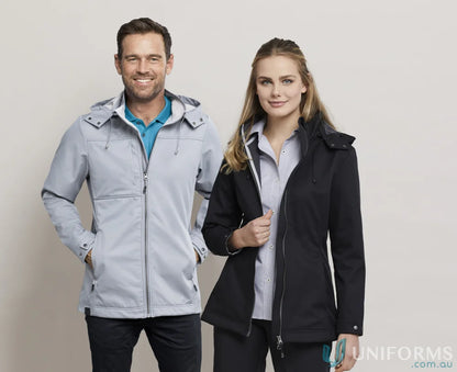 Ladies Horizon Jacket with waterproof stay dry feature and a detachable hood for women
