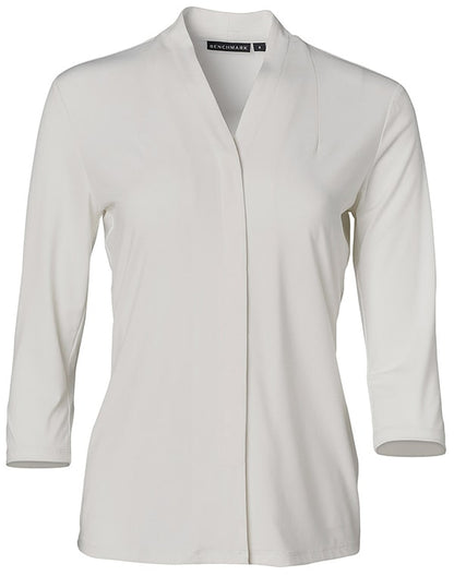 Ladies Isabel Stretch Knit Top - Blouse