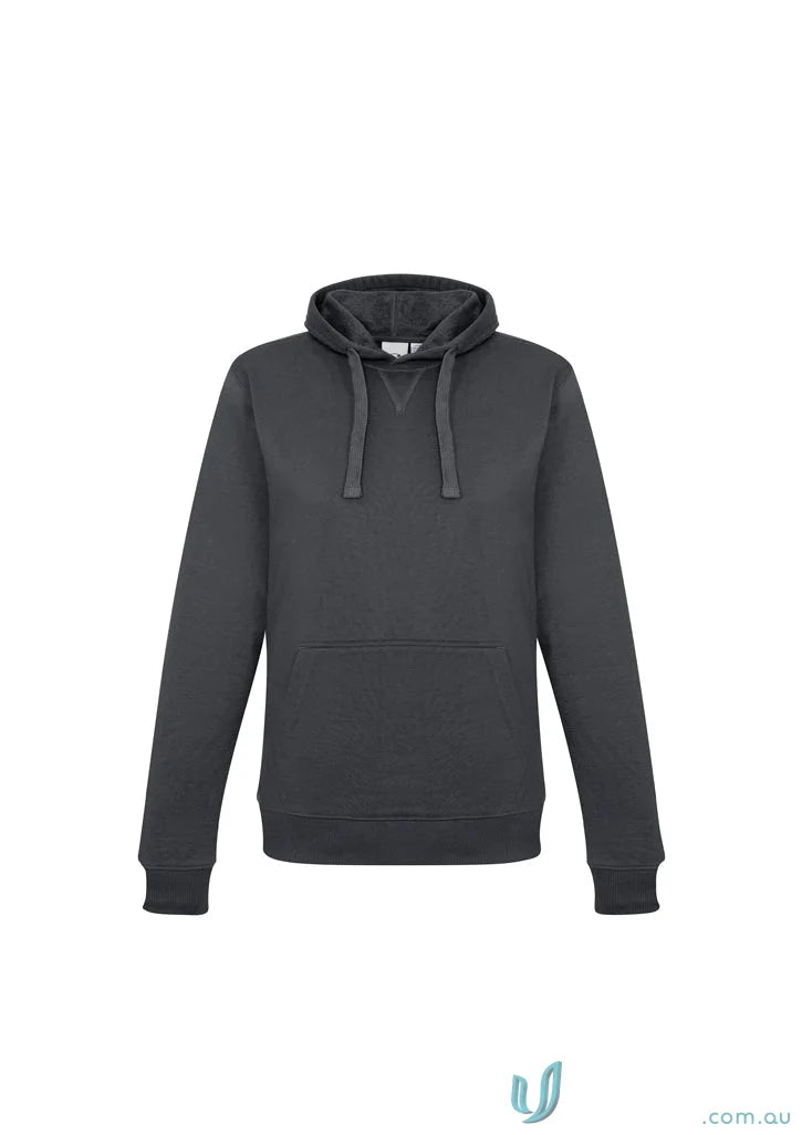Gray hooded sweatshirt from Ladies Krue Hoodie collection ladies SW760L BIZ style