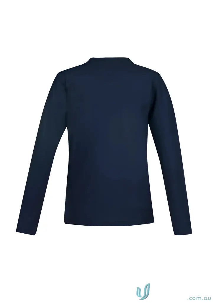 Ladies Krue LS Polo navy long sleeve polo from biz collection ladies p400ll