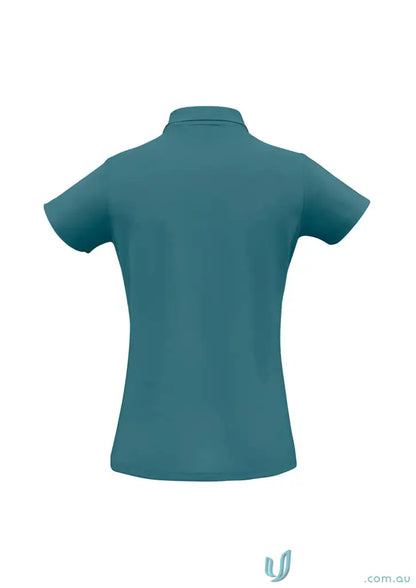 Ladies Talon Short Teal Polo Shirt from Krue Polo for the workwear game