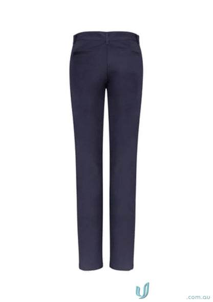 Navy blue Lawson Chino Pants from Biz Collection with elastane stretch fabric