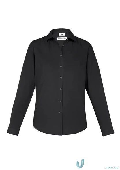 Ladies Memphis LS Shirt in pre-shrunk oxford weave from the Memphis Biz Collection