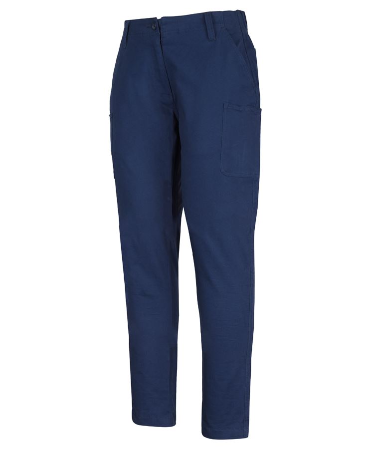 Ladies Multi Pocket Stretch Twill Pant - WORKWEAR