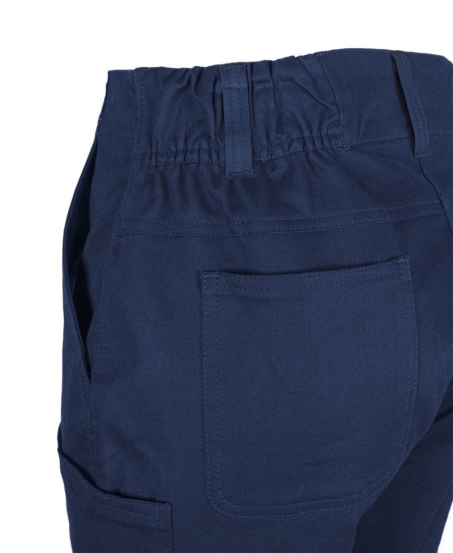 Ladies Multi Pocket Stretch Twill Short - WORKWEAR