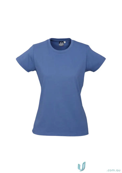 Ladies Newport Tee blue short sleeve tee from t10022 Biz Collection, ice short sleeve tee