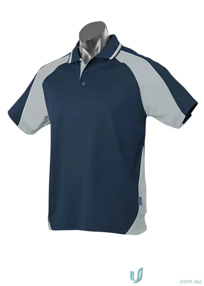 Two-tone short-sleeved Ladies Panorama Polo ideal for uniforms or workwear