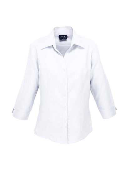 Ladies Plain Oasis 3Q Shirt - White / 06 - shirts
