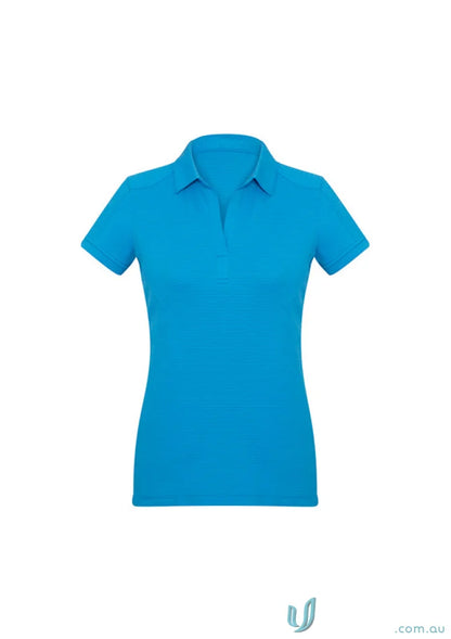 Blue Ladies Profile Polo shirt perfect for feeling fresh P706LS Ladies Profile style