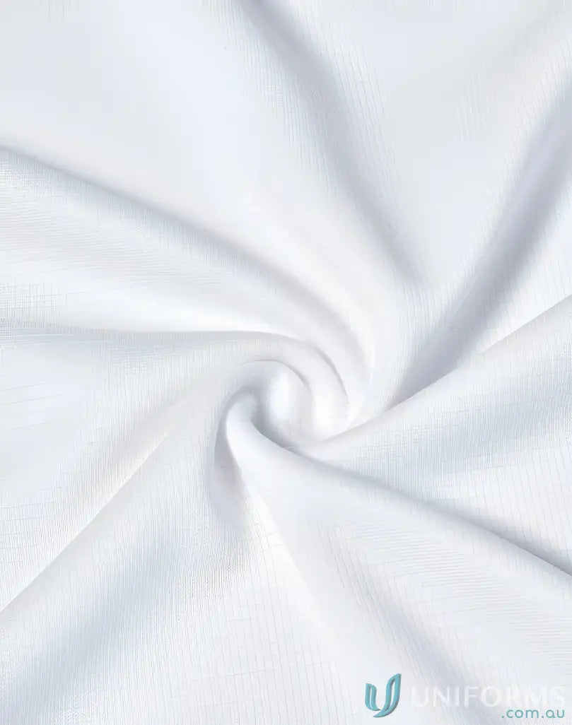 Swirled white cotton fabric on Ladies RapidCool Ultra Light Tee for cool comfort