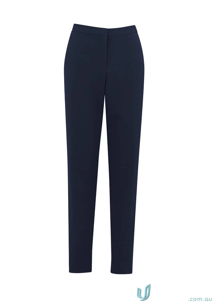Navy blue slim-fit ladies Remy pants from Biz Collection Ladies for a sleek look