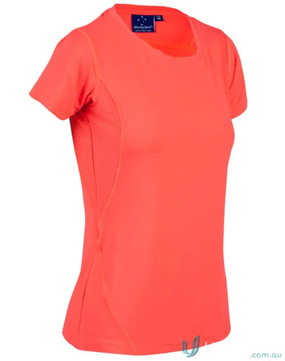Ladies Rotator Sports Tee with cooldry® functions and breathable mesh for uniforms