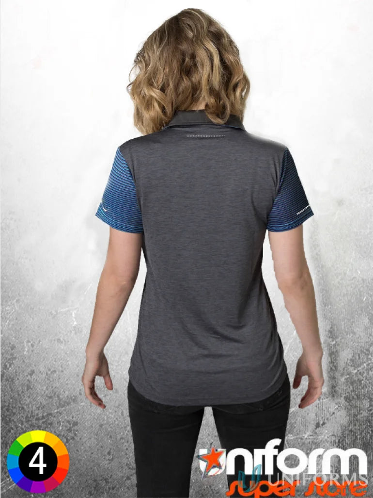 Ladies Soft Touch Contrast Polo with aegis microbe shield and cooldry moisture management