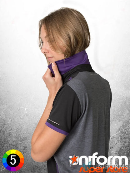 Ladies Soft Touch Stripe Polo with aegis microbe shield and cooldry moisture management