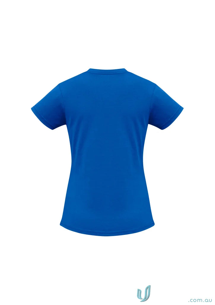 Royal blue Ladies Southport Tee from t10022 Biz Collection, ice short sleeve tee for ladies