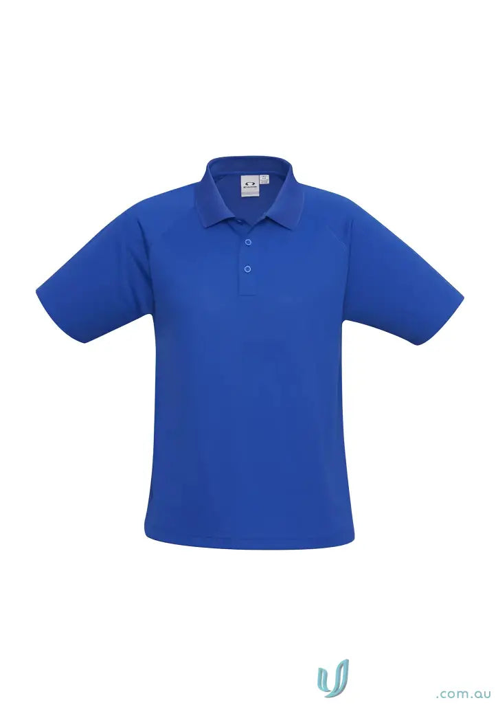 Blue ladies sprint polo from P300LS Biz Collection with a tailored fit