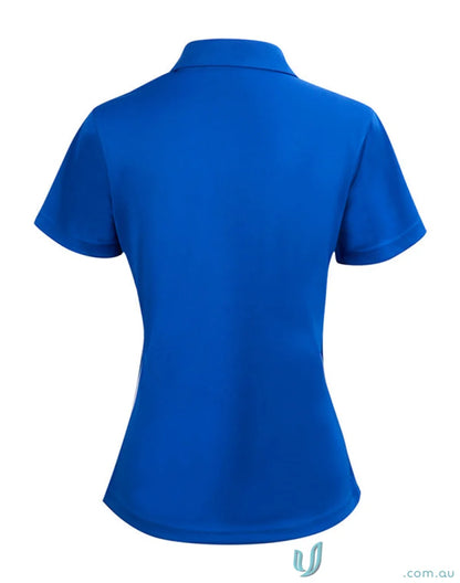 Royal blue Ladies Staten Contrast Polo with fitted silhouette, part of Staten Rapid collection