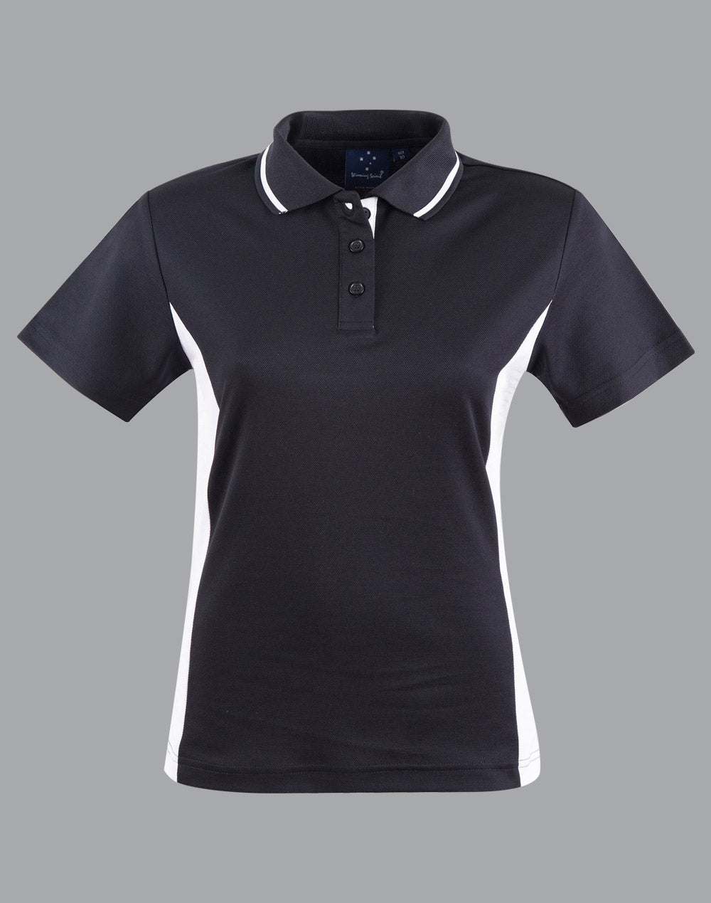 Ladies’ Teammate Polo - Black/White / W(08) - POLO