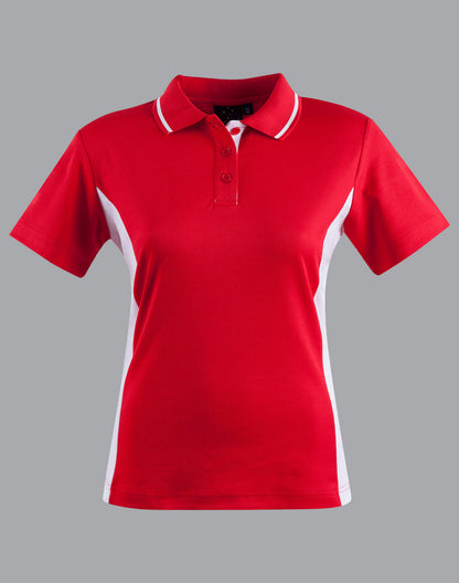Ladies’ Teammate Polo - Red/White / W(08) - POLO