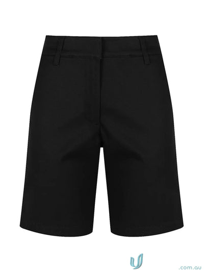 Black tailored ladies Toby Chino Shorts perfect for chic summer looks