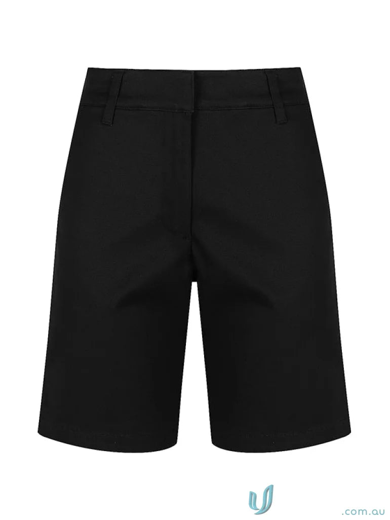 Black tailored ladies Toby Chino Shorts perfect for chic summer looks