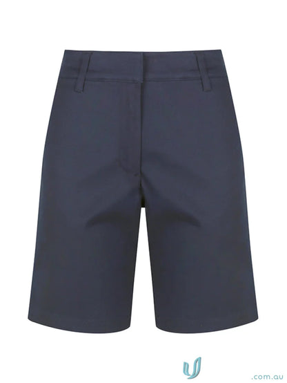 Navy blue Ladies Toby Chino Shorts perfect for stylish casual looks