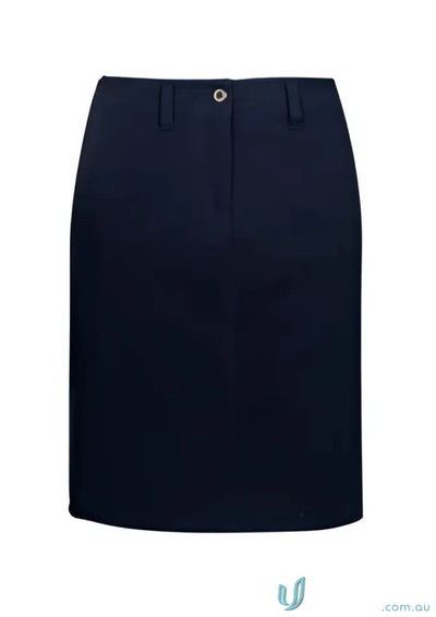 Navy blue Lawson Cotton Stretch Skirt from Biz Collection Women’s lawson collection women’s