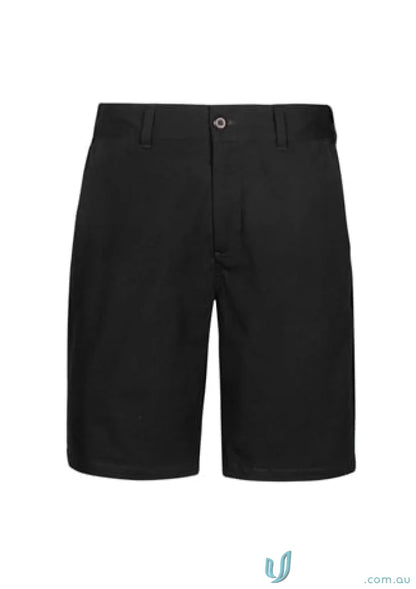 Black stretch chino short from Lawson Biz Collection Men’s Stretch casual shorts