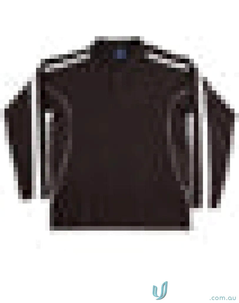 Black long-sleeved athletic shirt from Legend Air L/S Polo, true dry fashion sleeve polo PS69