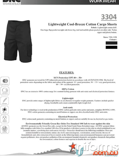 Cool-breeze cotton cargo shorts for men, super lightweight and comfy for summer