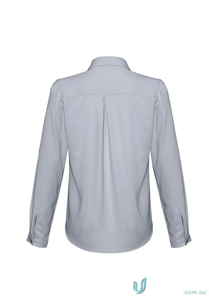 Light gray Madison Long Sleeve blouse from Biz Collection Madison s626ll product shot