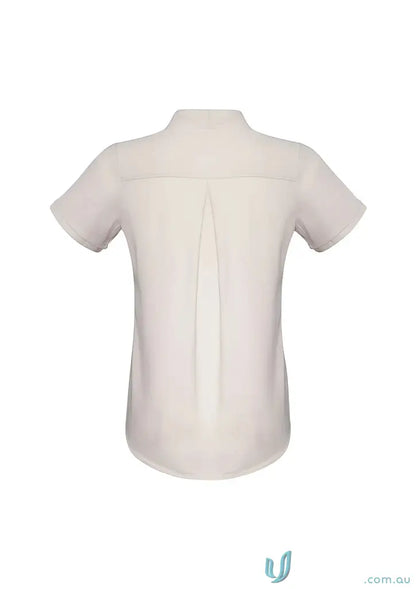 Beige short sleeve shirt from Biz Collection Madison SS Blouse line