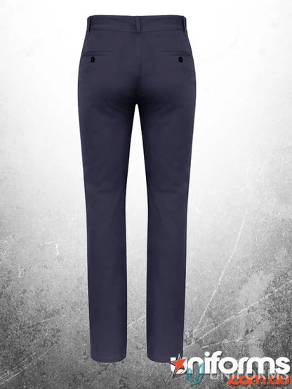 Navy blue dress pants from MANAGERS Mens Chino Pants perfect for workwear and uniforms