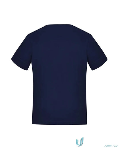 Navy blue women’s Marley short short sleeve jersey T-Shirt Bizcare Marley Soft Jersey cs952ls