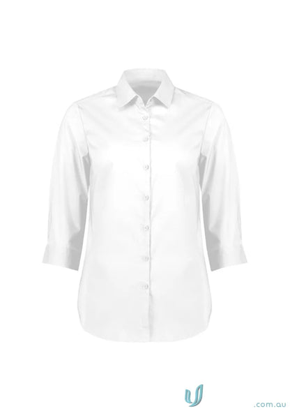 Mason Ladies 3Q Shirt offers longer length and added coverage, perfect for uniforms