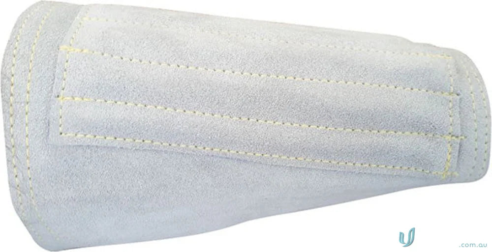 Leather welding sleeve from Maxisafe Reinforced Wrist Guard for workwear and wrist protection