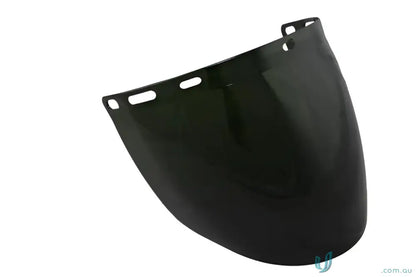 Dark green welding face shield with Maxisafe Shade #5 extra high impact visor