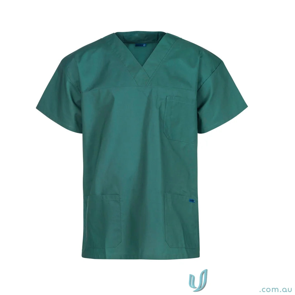 Green Medi8 Unisex Scrub Top helps you stay comfortable and reduces stress points
